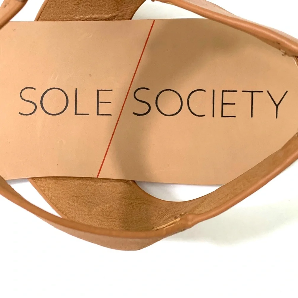 Sole Society‎ Sandals size 8M - Picture 4 of 4